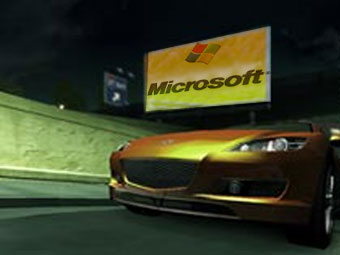 Microsoft разместит рекламу в компьютерных играх
