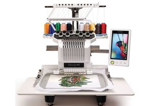 Компания BROTHER представила высокофункциональную модель вышивальной машины BROTHER PR-1000e