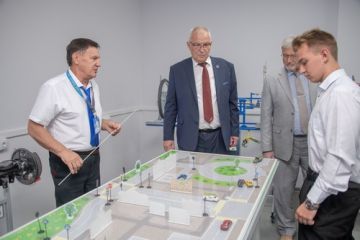 Курская АЭС: 50 миллионов рублей выделил Концерн «Росэнергоатом» на создание в Курчатове технопарка для школьников «Кванториум»