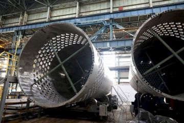 На строительную площадку Курской АЭС-2 доставлены внутрикорпусные устройства для реактора энергоблока №1