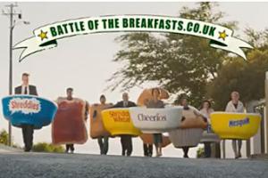 Nestle устроил в Великобритании битву завтраков