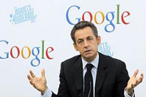 Саркози снова предложил ввести "налог на Google"