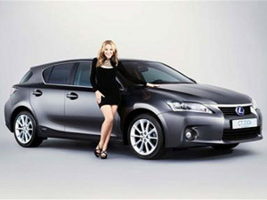 Кайли Миноуг снялась в рекламе нового автомобиля Lexus