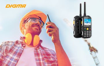 Всегда на связи: DIGMA выпускает телефон-рацию LINX A230WT 2G с долгоиграющей батареей