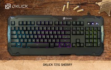 Клавиатура OKLICK 721G Sheriff: этот матч слишком мал для нас двоих