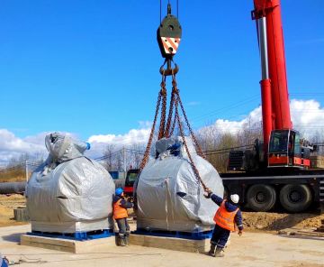 Угрешский завод трубопроводной арматуры произвел первую поставку шаровых кранов AQUARIUS диаметром 1400 мм