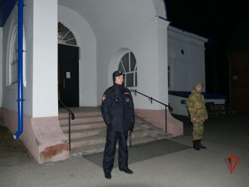 В Томской области Росгвардия обеспечила правопорядок в праздник Святой Пасхи
