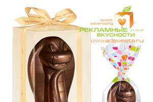 Шоколадная фигурка - змея станет популярным новогодним подарком 2013