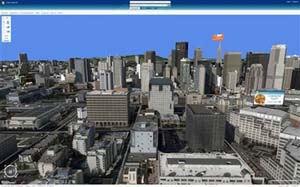 Microsoft начала показывать трёхмерные карты городов