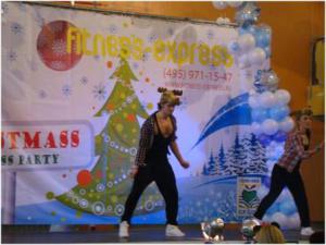 Christmas Fitness Party  в московском фитнес-клубе JUMP