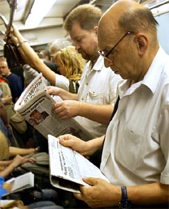 Газеты читают пенсионеры и чеченцы
