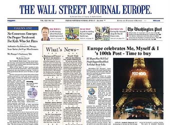 The Wall Street Journal обретет запах