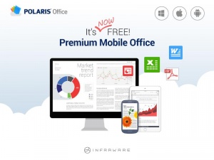 INFRAWARE представляет бесплатную версию «POLARIS Office», выделяясь среди конкурентов