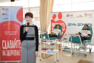 2 апреля в Саранске прошел День донора  с участием чемпионки мира Ирины Станкиной