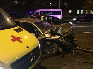 На Панфиловском проспекте Зеленограда в ДТП погиб нетрезвый водитель
