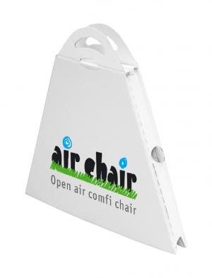 Нестандартный летний рекламный носитель Эко-сиденье Air-Chair