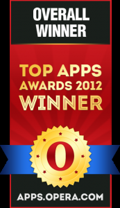 Opera Mobile Store огласил список победителей конкурса Top Apps Awards 2012