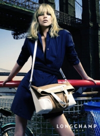 Кейт Мосс снялась в рекламной кампании Longchamp
