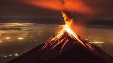 Круглосуточный мониторинг активности вулкана Фуэго в Гватемале от IDIS