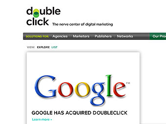 Google купил рекламную сеть DoubleClick