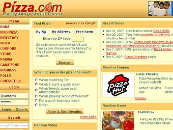 Домен pizza.com продан за два с половиной миллиона долларов