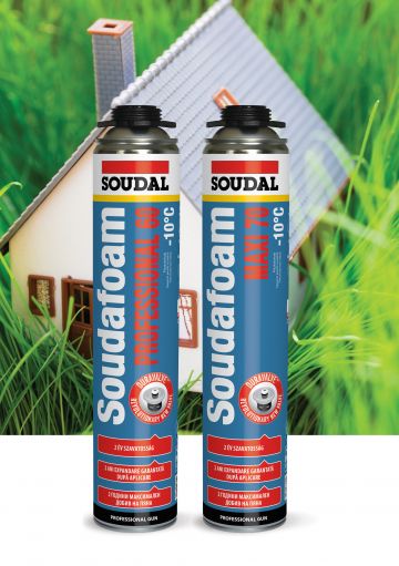 Монтажные пены для профессионалов от Soudal