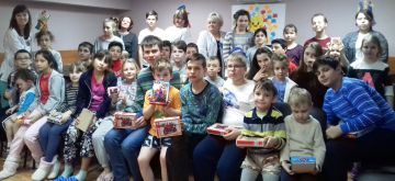 Благотворительный фонд «Добрые дела» устроил праздник в Подольской детской городской больнице