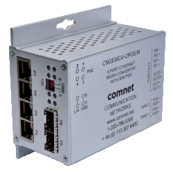 Новые конвертеры ComNet: устройства для передачи сигналов от IP-оборудования по оптоволокну