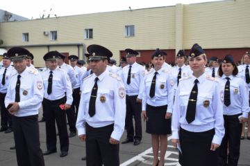 Руководство УВД Зеленограда поздравило личный состав с 300-летием со дня образования российской полиции