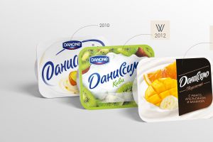 Дизайн упаковки «Даниссимо» для компании Danone вновь разработан агентством Wellhead