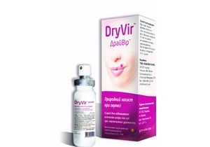 Американские и украинские фармацевты совместно разработали инновационный препарат DryVir (ДрайВир), позволяющий устранить проявления герпеса за 48 часов