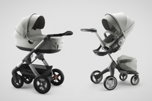 Коллекция колясок Stokke® - теперь доступна в новом элегантном цвете Серый меланж.