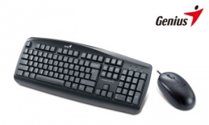 Легко в бою! Клавиатура Genius KB-110 и мышь NETSCROLL 100X для студентов