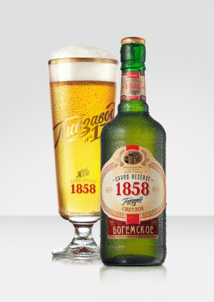 Dutch Design House разработал дизайн этикетки и бутылки для серии элитных сортов пива "Grand Reserve 1858"