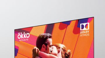 Okko первым в России покажет фильмы со звуком Dolby Atmos на OLED телевизорах LG