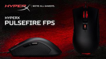HyperX представила игровую мышь Pulsefire FPS – лауреата Red Dot Award 2017