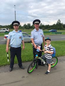 Госавтоинспекторы Зеленограда проводят инструктажи по безопасности дорожного движения с юными велосипедистами