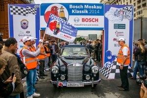 В Москве состоялось историческое ралли Bosch Moskau Klassik 2014
