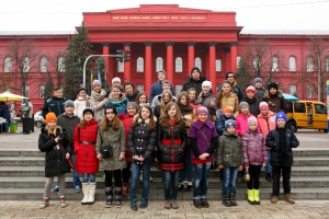 Музей искусств имени Ханенко и Киевский музей русского искусства посетили школьники в рамках социальной акции «Заглянуть в прошлое»