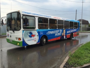Реклама на автобусах в Тюмени