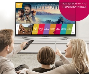 4K-контент ivi.ru на ULTRA HD телевизорах LG  становится доступнее