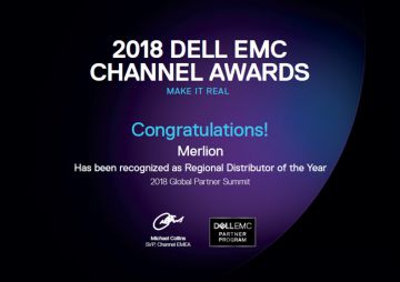 Компания MERLION удостоена награды Dell EMC «Региональный дистрибьютор года»