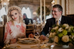 Яна Гривковская приняла участие в торжественном ужине с принцем Альбером