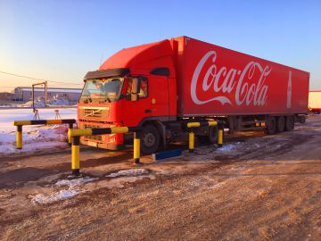 Точный расчет: Coca-Cola HBC Россия о системе контроля веса  грузового транспорта