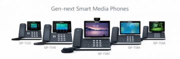 Инсотел: IP Телефоны Yealink SIP-T54S и SIP-T52S для бизнеса