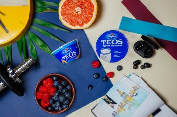 Бросьте себе вызов вместе с йогуртом TEOS