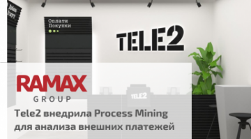Tele2 внедрила Process Mining для анализа внешних платежей