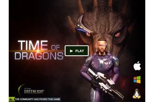 На Kickstarter стартовал сбор средств на разработку игры Time Of Dragons