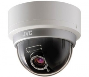 Ассортимент JVC пополнили антивандальные купольные видеокамеры с оптикой, Full HD при 30 к/с и поддержкой SDHC-карт