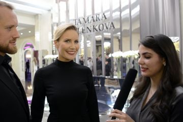 Известная российская модель и блогер Ангелина Волкова представила собственную видео - рубрику  «Светская жизнь».